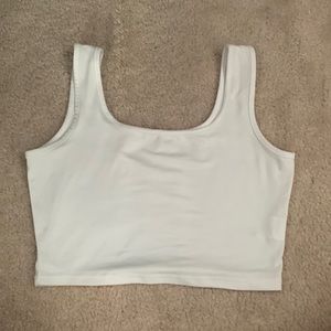 SHEIN white crop top, brand new runs a little big